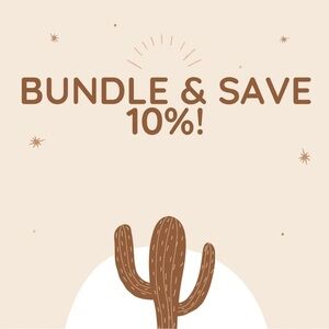 Save 10% & Combine Shipping on Bundles!